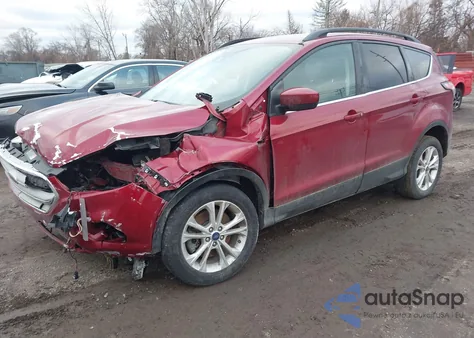 2018 Ford Escape Sel z USA, uszkodzony, nr VIN 1FMCU9HD1JUD46187